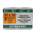 Eco II Garbage Bags - Extra Strong - 30" x 38" - Black - 125 Pack-30" x 38"