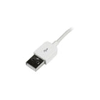 StarTech 3m (10ft) Long White Apple 8-pin Lightning Connector to USB Cable for iPhone / iPod / iPad-Complements your white Apple mobile devices