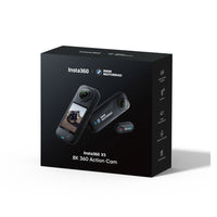 Insta360 X5 BMW Motorrad Edition Motorcycle Camera - 360° Video - Mini Remote - Black-8K30fps 360° video with dual 1/1.28" sensors