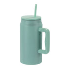 General Supply Goods + Co - Gobelet géant en acier inoxydable - 1,35 L - Menthe-En acier inoxydable durable avec fini thermolaqué