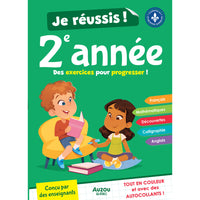 Auzou I Succeeded in Second Grade - French-120 pages