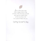 Mill Brook Studio 5-3/8" x 7-3/4" Father's Day Greeting Cards/Envelopes - Brown Leaves - 18 Pack-Printed on premium uncoated paper