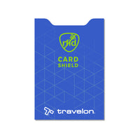 Travelon RFID Blocking Card Sleeves - 3.4" W x 2.3" H - Cobalt - 10 Pack-Advanced RFID protection helps prevent electronic fraud and unauthorized scanning