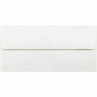 JAM Paper Foil Lined Invitation Envelopes - 3 7/8 x 8 1/8 - White with Gold Foil - 50 Pack-Perfect for personal mail, business mailings, greeting cards, announcements, and so much more!