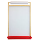 Flipside Magnetic Dry Erase Wall Easel with Paper Roll-Great alternative to free standing easels when space is limited