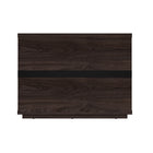 Manhattan Comfort - Evelyn 32" Table de nuit moderne à 3 tiroirs - Marron - Lot de 2-Assemblage à domicile requis Tout le matériel inclus