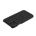 Gry Mattr - Étui en tissu GMF7MB pour iPhone 11/XR - Pinstripe au charbon-Modèles de mode classiques