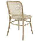 Modway Winona Wood Dining Side Chair - Grey - 2 Pack-8