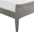 Modway Georgia Wood Queen Platform Bed - Grey-8