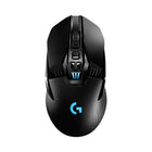 Logitech G903 Lightspeed Wireless Gaming Mouse with HERO 25K sensor - Black-HERO 25K Sensor: our most advanced, with 1:1 tracking, 400+ IPS, and 100-25,600 max DPI sensitivity — plus zero smoothing, filtering, or acceleration, and 10x power efficiency of previous gen.