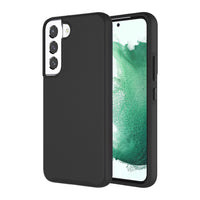 AXS PROTech Dual-Layered Anti-Shock Case with Military-Grade Durability for Samsung Galaxy S22+ - Black-Shock resistant