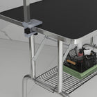 PawHut - Table de toilettage pour chien avec bras réglable en hauteur de 8 à 39 po-Surface antidérapante assurant la sécurité lors de l'utilisation 