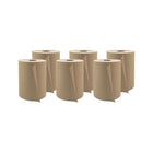 Globe Commercial RT800NAT Roll Towels - Natural - 800'/Pack - 6 Pack-Fits universal paper dispensers