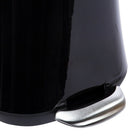 Truu Design 5L Elegant Flared Premium Trash Can - 13.5" - Black-Closure: smooth, quiet closure when shut