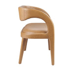 Modway Pinnacle Vegan Leather Accent Bench - Tan-Assembly Required