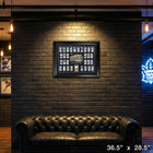 Maple Leaf Gardens Final Season Replica Ticket Set - Framed Print - 36" x 28"-Finished size: 36.5x28.5