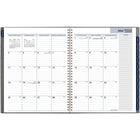 AT-A-GLANCE 2026 Traditional Weekly/Monthly Planner - 11" H x 8-1/2" W - Grey - Bilingual-Weekly: one week per two-page spread, open scheduling, monthly: one month per two-page spread with tabs