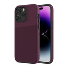 AXS PROTech Plus Dual-Layered Anti-Shock Sleek Case for Apple iPhone 15 Pro - Sangria-Drop resistant up to 10 feet