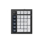 Keychron - Q0 Max Version Bouton Interrupteur interchangeable RGB rétroéclairé Pavé numérique - Interrupteur rouge - Noir-Pavé numérique autonome pour une saisie de chiffres rapide et précise