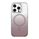 AXS Crystal Shield D3O Case Made with Recycled Materials Magsafe Compatible for Apple iPhone 16 Pro - Nude Gradient-Anti-UV material offers a crystal clear design displaying the original design of your phone