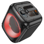 HOCO Gracful Wireless Bluetooth Speaker with Microphone-Two Wireless Microphones: Perfect for karaoke, speeches, and live performances