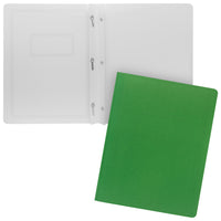 Staples Report Cover - Letter Size - Green-Paper cover with green exterior
