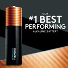 Duracell Optimum AA Batteries - 12 Pack-Reclosable Package: Duracell Optimum batteries come in a reclosable package for quick, easy access and storage