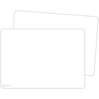 Teacher Created Resources Double-Sided Premium Blank Dry Erase Boards, Pack of 10-10 double-sided whiteboards per pack with non-ghosting, write-on/wipe-off surface .