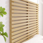 Modway Render Wall Mount Twin Headboard - Oak-Wall-Mount Design