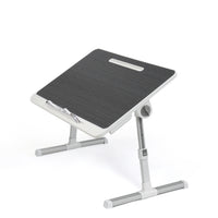 ShoppingAll Adjustable Portable Foldable Lap Desk with Tablet Slot and Drawer - Black-Perfect Size: This laptop desk, measuring 15.7"D x 23.6"W x 10.6 - 15.7"H (30 x 60 x 27-40cm) is ideal for accommodating all kinds of books, tablets, and laptops up to 17 inches.
