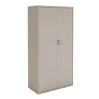 Staples® - Armoire de rangement verrouillable en acier, 72 po, sable-Système de verrouillage 3 points