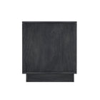 Manhattan Comfort - Ensemble de 2 tables de chevet modernes Horizon 55 cm - gris charbon-Parfait pour le rangement de chevet, les lampes ou les objets de décoration