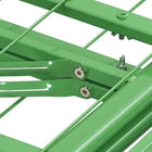 Modway Horizon Stainless Steel Twin Bed Frame - Green-Weight Capacity To 1300 lb