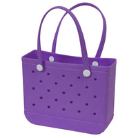Merangue Medium EVA Portable Storage Tote - Purple -Spacious & lightweight – medium size (36 × 30 × 13 cm) with ample storage space
