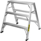 Featherlite - Marches/chevalet industriel en aluminium - 3 pi-Hauteur nominale: 3 pi