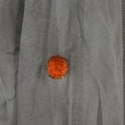 HOMCOM Animatronic Clown Prop Halloween Decoration-Colour: Orange, Grey 
