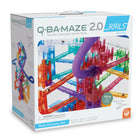MindWare Q-BA-MAZE 2.0 Rails Extreme Marble Maze Building Set - 138 Piece Set-Compatible with all Q-Ba-Maze 2.0 sets