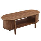 Modway Cadence Coffee Table - Walnut-7