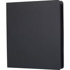 Staples® - Reliure robuste à anneaux en D, 1 po, noir-Anneaux sans interstice Gap Free pour un bon alignement