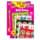 TREND Kid Zone Stinky Stickers Variety Pack - 2 Packs of 339-Everyone’s favorite for decades, Stinky Stickers are fun to collect, or use to motivate and reward.