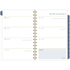 Cambridge - Agenda hebdomadaire/mensuel jardin de minuit 2026 - 8 1/2 po H x 5 1/2 po l - multicoloure - bilingue-Format des pages : 8 1/2 po H x 5 1/2 po l