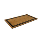 Floor Choice - FC08 Paillasson en Coco - 18 po x 30 po - Ligne Droite en V-Motif géométrique en V pour un style moderne à l’entrée extérieure