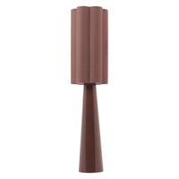 Zuo Violet Floor Lamp - Brown-Works with dimmer (Dimmer Not Included)