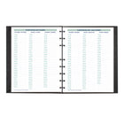 Blueline - 2026 Agenda mensuel MiracleBind CoilPro 16 mois Rechargeable - 9 1/4 po x 7 1/4 po - Noir - Bilingue-Comprend 30 pages lignées qui peuvent être retirées et repositionnées
