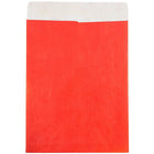 JAM Paper 10 x 13 Tyvek Envelopes, Catalog Open End with Self Adhesive Closure, Red, 100 Pack (v021383g)-Size: 10" x 13"