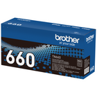 Brother TN660 High-Yield Black Toner Cartridge-Yields up to 2,600 pages