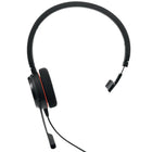 Jabra Evolve 20 MS Mono Headset with Foam Ear Pad - Teams-The cable length measures 6.89 feet, providing ample flexibility for comfortable use in a typical workspace.