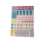 Wamaco Pineapple Planning Essestial Collection - Purple Undated Planner, Stickers, Pen-4