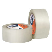 Victoria Bay Hotmelt Carton Sealing Tape - 72 mm W x 132 m L x 1.6 mil Thick - Clear - 24 Pack-Can be easily applied manually or automatically