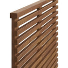 Modway Render Wall Mount Twin Headboard - Walnut-Durable Particleboard Construction
